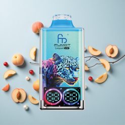 Fumot Leopard 40K Puffs Málna-Bogyó Kombináció Digitális Cső Olajteljesítmény Kijelzővel Hungary wholesalers
