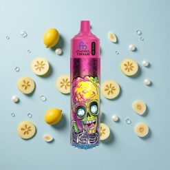 Fumot RandM Tornado 30000 Puffs Banán Jég Kombináció 30mL előre töltött Hungary wholesalers