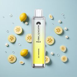 Hayati Pro Max 4000 Puffs Banán Jég 1400mAh Hungary wholesalers