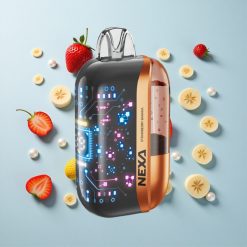 NEXA Ultra 50000 Puffs Eper Banán Kijelző Képernyő Hungary wholesalers