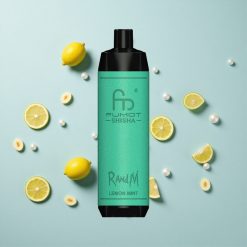 RandM Fumot Shisha 10000 Puffs Elszívható E-cigaretta Citrom Menta Kombináció 0,6ohm Mesh Coil Hungary wholesalers