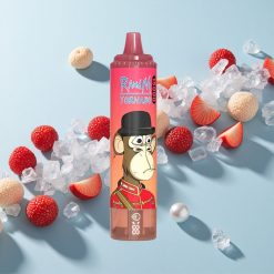 RandM Fumot Tornado 15000 Puffs Hálós tekercselés Vörös Energia Jég Hungary wholesalers