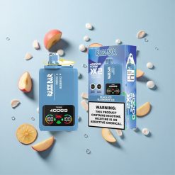 Razz Bar 40000 Puffs Összesen Barackjég_Áfonyajég 1.0Ohm 2 Mesh Coil Hungary wholesalers